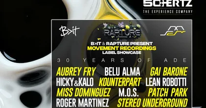 Movement Recordings ADE XXX Showcase